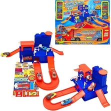 Toysan Big Truck Speed Racer Garaje - 10 Metal Cars