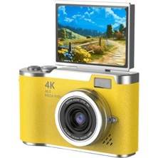SBN - Store 48 Mp 4K Dijital Kamera Flip Ekranlı Vlog Selfie Çekim Profesyonel Fotoğraf Makinesi
