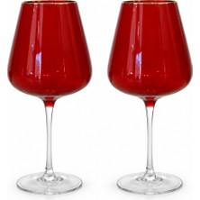 Pozzi Milano Gran Galà 2'li Cam Şarap Kadehi Seti - 650 ml