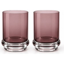 Pozzi Milano Fun Classy 2’li Cam Su Bardağı Seti - 290 ml