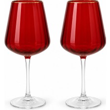 Pozzi Milano Gran Galà 2'li Cam Şarap Kadehi Seti - 500 ml