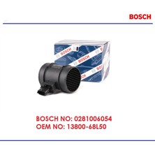 Bosch Hava Kütle Ölçer (Dizel) Alfa Romeo; Fıat; Jeep; Lancıa; Suzukı 500 1.3 Multijet; 500C 1.3 Multijet; 500L 1.3 Multyjet; 500L 1.6 Multyjet; 500X 1.3 Mu