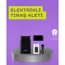 SBN - Store Kart Tasarımlı Şarjlı Tıraş Makinesi | 2 Başlıklı Hassas Kesim