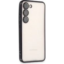 SBN - Store Samsung Galaxy S23 Kılıf Razer Lensli Silikon - Siyah