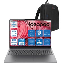 Lenovo Ideapad Slim 5 16IPH11 Intel Core Ultra 7 355 32GB Ddr5 256GB SSD Intel Graphics 16" Wuxga OLED Freedos Taşınabilir Bilgisayar 883S6006TTRF11 + Zettaçanta