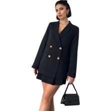 Twin Store Blazer Ceket - Siyah