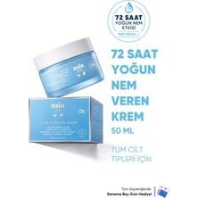 Mia Klinika 72 Saat Etkili Su Bazlı Yoğun Nemlendirici Yüz Kremi