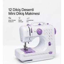 Nemere İthalat 12 Farklı Dikiş Desenli Mini Dikiş Makinesi Nemere Ithalat