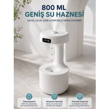 SBN - Store Ters Akan Su Damlası Nemlendirici 800 ml Sessiz Ultrasonik Oda Nemlendirici