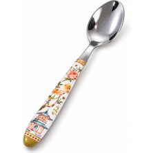 Easy Life Collection's Jardins D’orient Porselen Saplı Çelik Kaşık