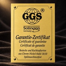 Ggs Solingen Ramona 12 Kişilik 96 Parça Çatal, Kaşık ve Bıçak Seti