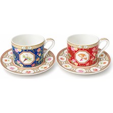 Easy Life Collection's Jardins D'orient 2’li Porselen Fincan Seti - 240 ml