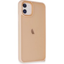 SBN - Store Apple iPhone 12 Kılıf Elegant Kapak - Pudra