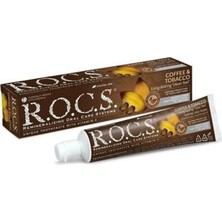 R.O.C.S. Rocs Kahve ve Tütün Lekelerine Karşı Diş Macunu 74 g