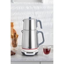 Happy Trend 1709H Dokunmatik Konuşan Çelik Çay Makinesi Inox