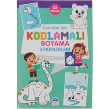 Happy Trend Için Kodlamalı Boyama Etkinlikleri - Yeşil - 32 Etkinlik