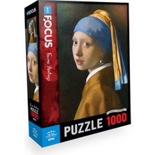 Happy Trend Focus 1000 Parça Puzzle - Inci Küpeli Kız