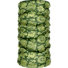 Happy Trend Taktik ® Debuff Collar Ethnic Maya Symbol Boyunluk Bandana
