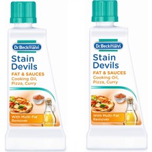 Happy Trend Leke Şeytanları Yağ ve Soslar Yemeklik Yağ, Pizza & Köri Lekesi Çıkarıcı (2 x 50ML)