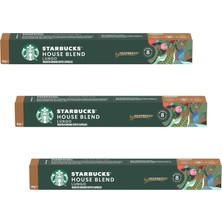 Happy Trend By Nespresso House Blend Kapsül Kahve 1 x 10 Adet (3 Paketi)