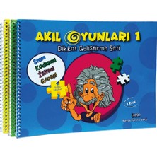 Happy Trend Oyunları Dikkat Geliştirme Seti (3 Kitap)