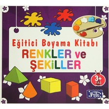 Happy Trend Boyama Kitabı: Renkler ve Şekiller
