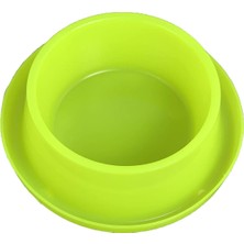 Happy Trend Plastik Kedi-Köpek Mama ve Su Kabı 400 ml Yeşil