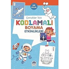 Happy Trend Için Kodlamalı Boyama Etkinlikleri - Mavi - 64 Etkinlik