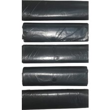 Happy Trend Boy Çöp Poşeti 65X80 cm 50 Lt 10'lu Rulo 5 Paket Siyah