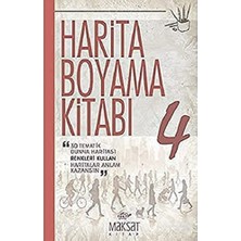 Happy Trend Boyama Kitabı 4: 30 Tematik Dünya Haritası-Renkleri Kullan-Haritalar Anlam Kazansın