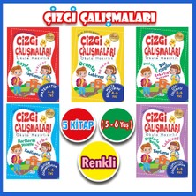 Happy Trend Yaş Çizgi Çalışmaları Seti - 5 Kitap Takım