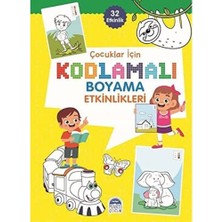 Happy Trend Için Kodlamalı Boyama Etkinlikleri - Sarı - 32 Etkinlik