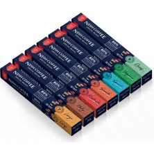 Happy Trend 7'li Set Lungo, Italy, Risteretto, Smooth, Sport, Organik, Decaf (Nespresso Uyumlu) - 70 Adet