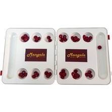Mangala Lüx Mangala Tarihi Zeka Oyunu 46.5 cm x 25 cm x 2.5 cm Ebatlarında Eğlenceli Tasarımlı Oyun