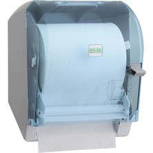 Happy Trend K8T Levercut Manuel Kollu Hareketli Rulo Kağıt Havlu Dispenseri Makinesi - Transparan MAVI,929
