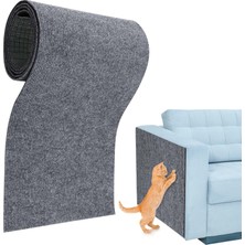 Happy Trend Yapışkanlı Kedi Tırmalama Tahtası 30 x 200 cm Kendin Yap Kırpılabilir Halı Mat Ped Kedi Tırmalama Tahtası Kedi Tırmalama Tahtası Halı Koruma Için
