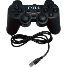 Happy Trend USB Joystick Gamepad Oyun Kolu Pc Bilgisayar Laptop Ile Uyumlu