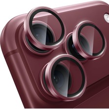 Coolacs Apple iPhone 18 Pro Max ile Uyumlu Temperli Cam Tekli Kamera Lens Koruyucu