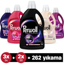 Happy Trend 5'li Set (262 Yıkama) : Siyah + Renkl, 2.97L, X2 Açık Renk 2.75L