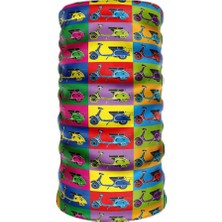 Happy Trend Taktik ® Debuff Collar Vespa Color Boyunluk Bandana