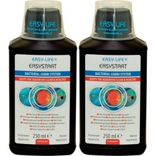 Happy Trend 2'li Paket – 2 x 250 ml Akvaryum Filtresi Için Biyolojik Bakteri Kültürü, Filtre Yapısını Hızlandırır, Temiz Suyu Destekler, Balıklar ve Bitkiler Için Güvenli