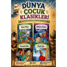 Bilge Kitabevi 4 Kitaplı Dünya Çocuk Klasikleri Seti - 4. 5. 6. 7. ve 8. Sınıflar Için Öğretmen Tavsiyeli Okumayı Sevdiren-5