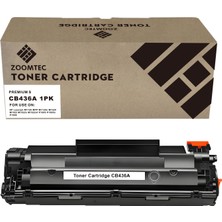 Happy Trend CB436A 36A Toner Kartuşları Hp Laserjet M1520 P1505 P1505N P1506 Mfp M1120 M1120N M1522 M1522N M1522NF Yazıcı ile Uyumlu (1 x Siyah)