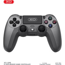 Happy Trend Bluetooth ve Kablolu Oyun Kolu | Ps4, Pc, Ios, Android ve Ps3 Uyumlu Çift Titreşimli Kablosuz Gamepad, 6 Eksen Jiroskop, Touchpad ve Kulaklık Jaklı Rgb Oyuncu Kolu (Yeşil)