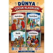 Bilge Kitabevi 4 Kitaplı Dünya Çocuk Klasikleri Seti - 4. 5. 6. 7. ve 8. Sınıflar Için Öğretmen Tavsiyeli Okumayı Sevdiren-5