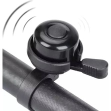 Happy Trend Light Siyah Metal Bisiklet Zili Çın Çın Bisiklet Zili Sağlam