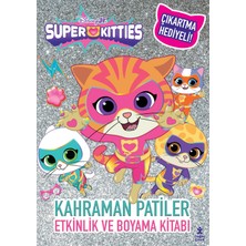 Happy Trend Kahraman Patiler Etkinlik ve Boyama Kitabı
