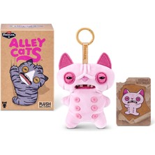 Happy Trend Fuggler Mini Alley Cat - Seri 1 5 Inç Anahtarlık Peluş Oyuncak - Rastgele
