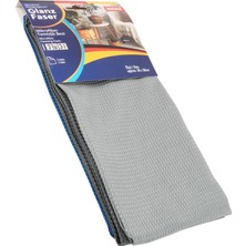 Happy Trend 3'lü Mikrofiber Cam Temizlik Bezi Seti Ultra Emici Iz Bırakmaz Çok Amaçlı Büyük Boy Bez