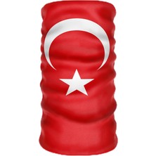 Happy Trend Taktik Multifunctional Flag Of Turkey Seamless Uv+Face Mask Headband Bandana Do Rag Hairband